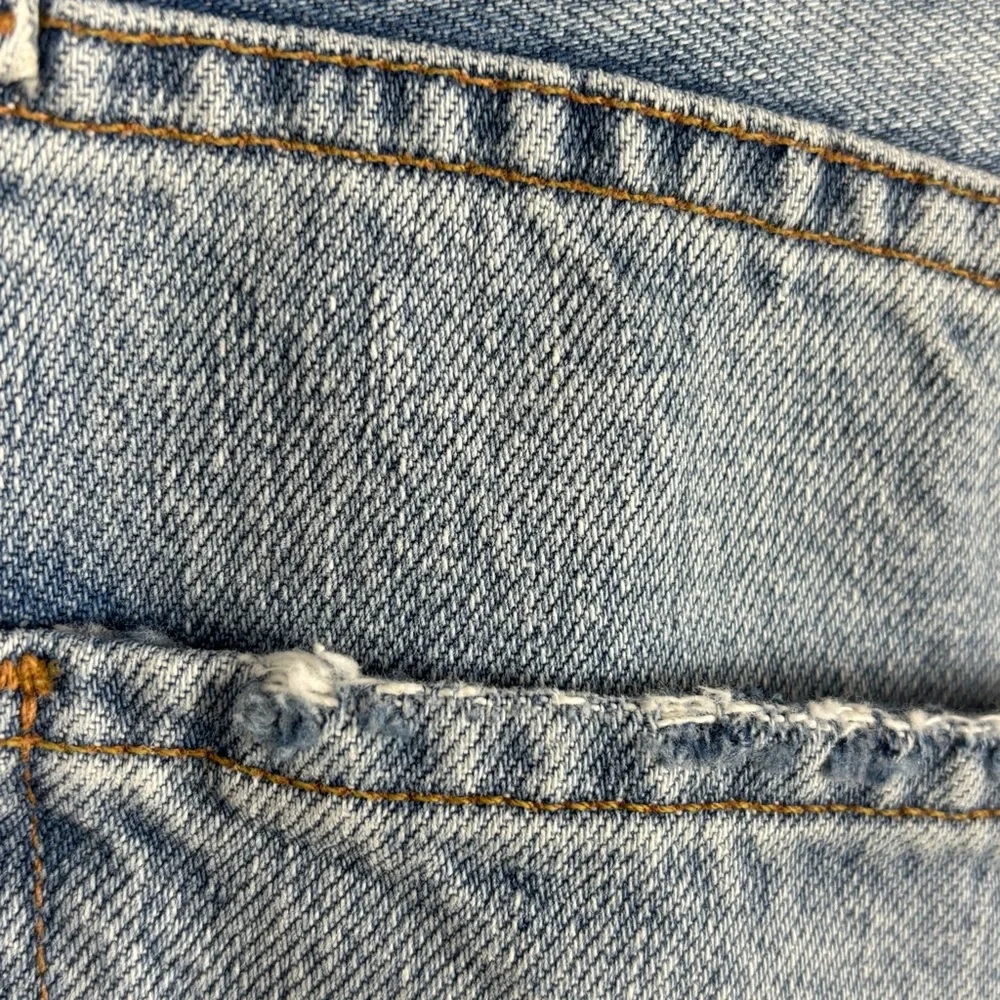 Frame Le Ultra Baggy Lomond‎ Slash Denim Jean Shorts Size 26